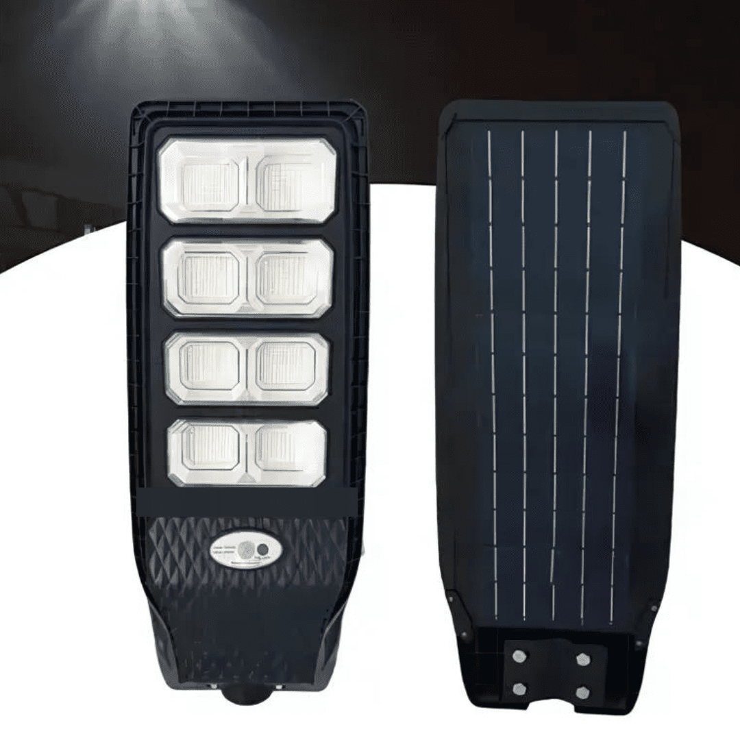 Foco Solar Tipo Poste 400W con Soporte y Control Remoto