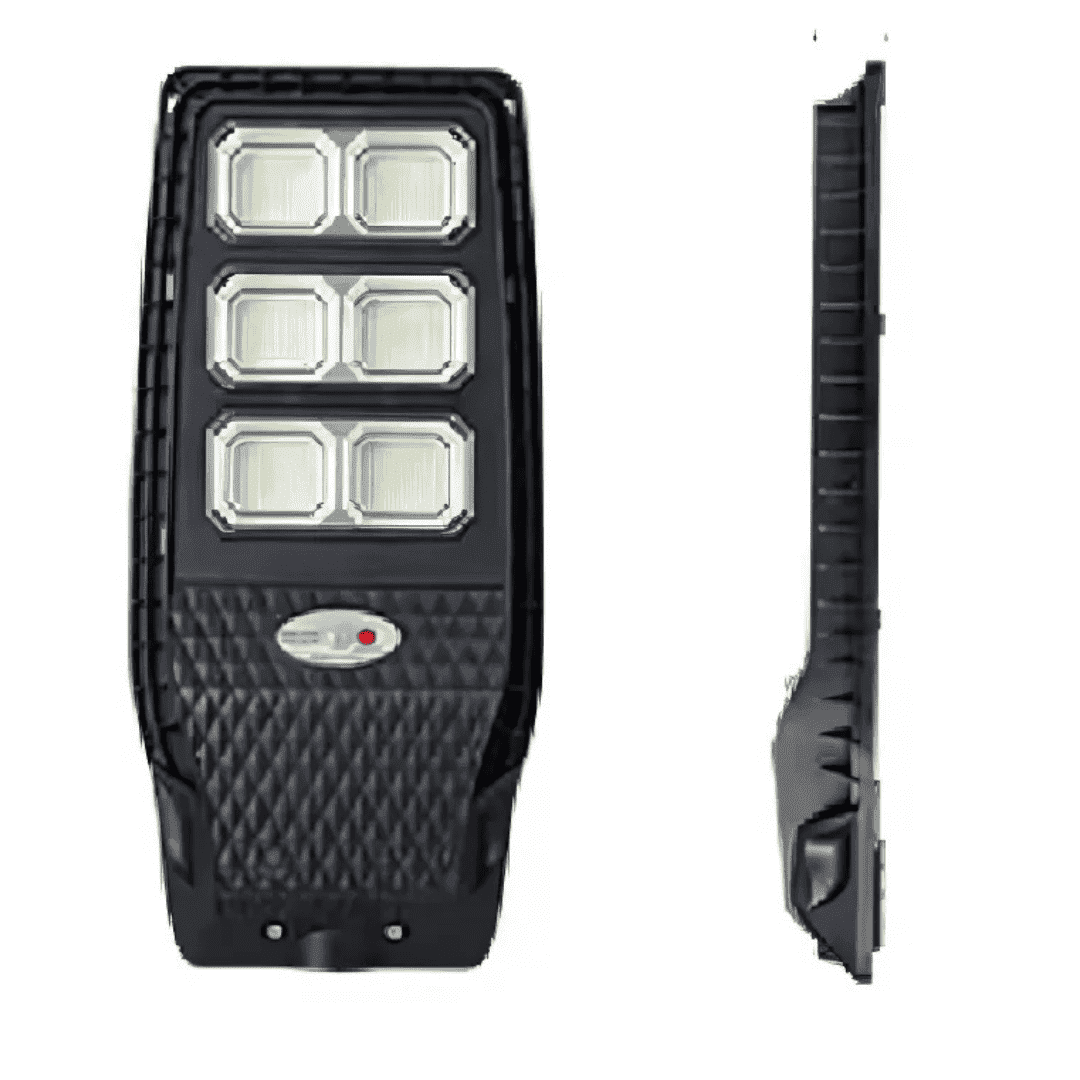 Foco Solar Tipo Poste 300W con Soporte y Control Remoto