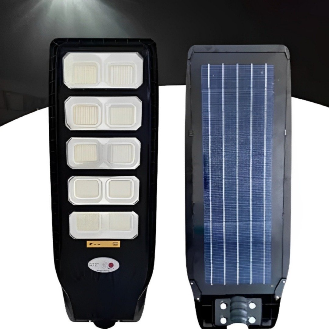 Foco Solar Tipo Poste 500w. con Soporte y Control Remoto