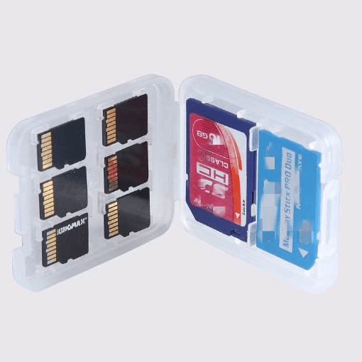 Caja para guardar tarjetas
