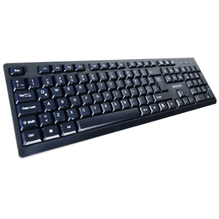 Teclado con cable 