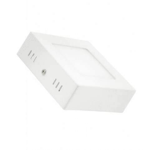 LAMPARA SOBREPONER CUADRADA 6W LUZ FRIA
