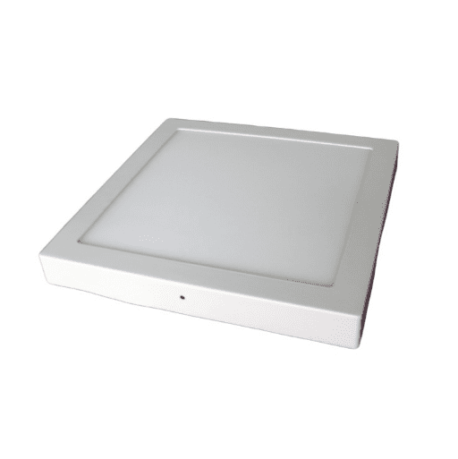 LAMPARA SOBREPONER CUADRADA 24W LUZ FRIA