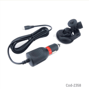 Porta Camara Deportiva Con Cargador Para Auto 12Volt