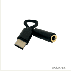 Adaptador Con Cable De Type-C A Jack 3.5 Para Audio Marca KIM Modelo KY-222