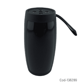 Parlante Bluetooth Modelo ZOS-1202, Con LED Multicolor, Con USB Y TF.