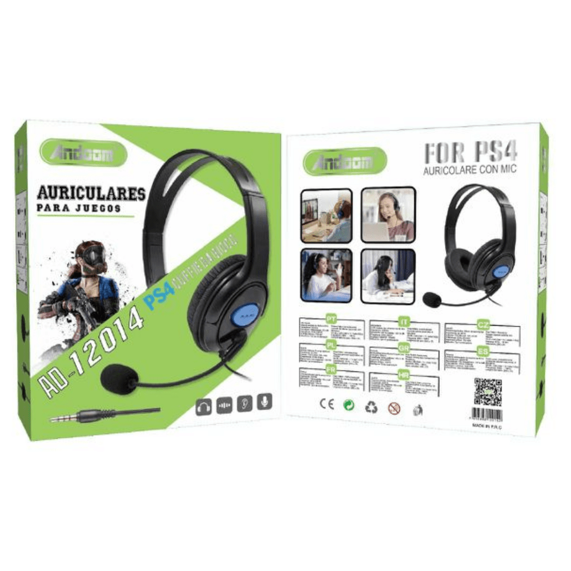 Auriculares para juegos