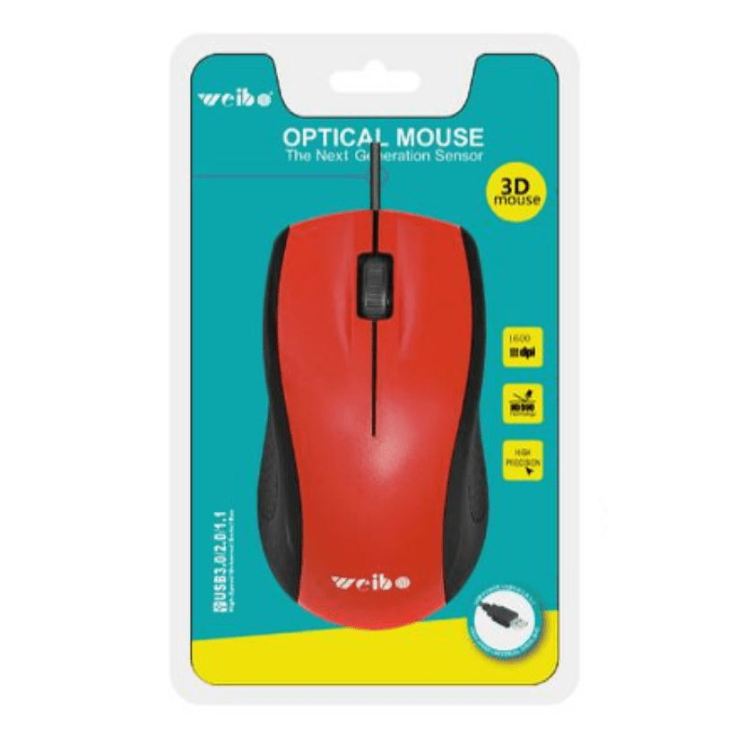 Ratón con cable