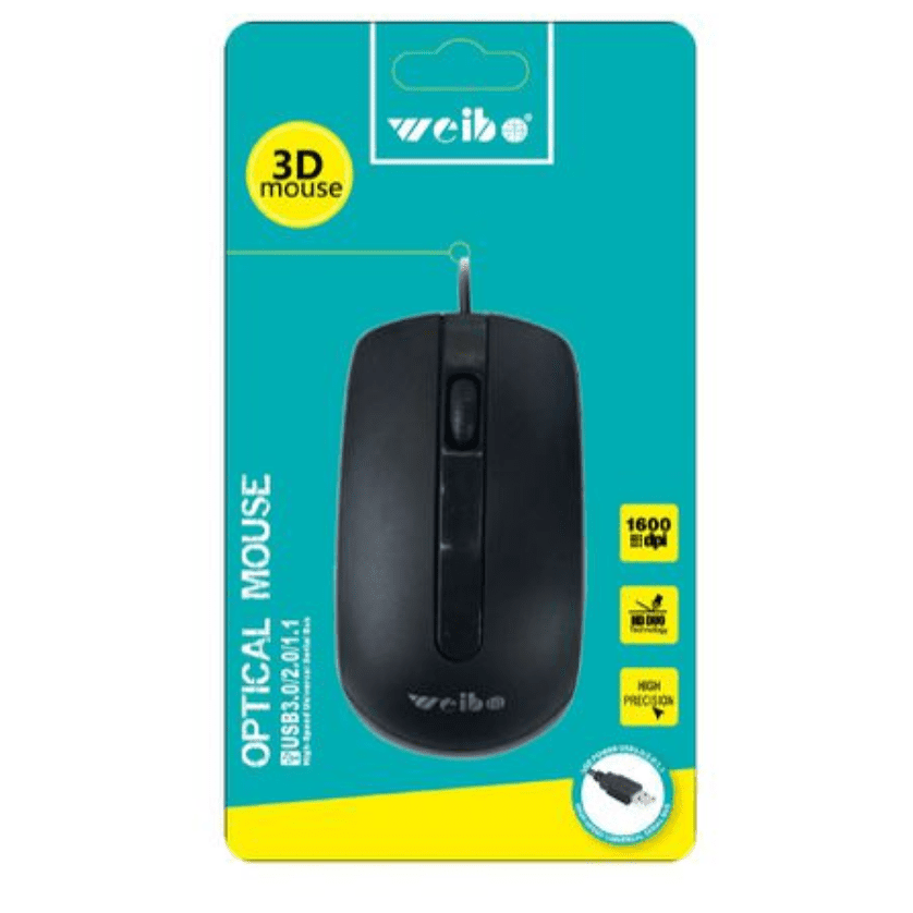 Ratón con cable