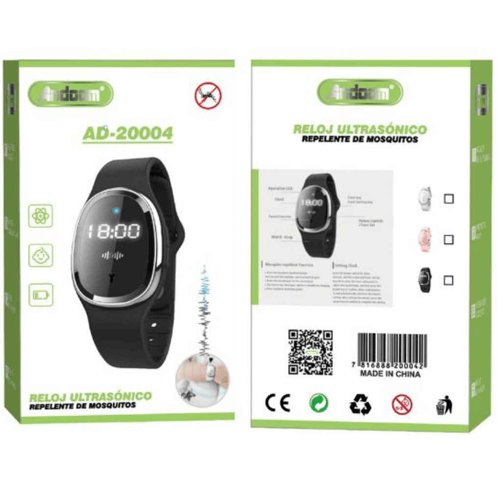 Pulseras repelentes de mosquitos ultrasonido