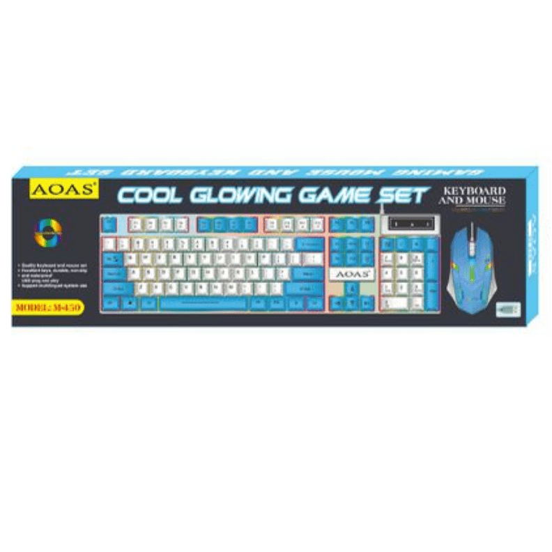 Mouse y Teclado con luz