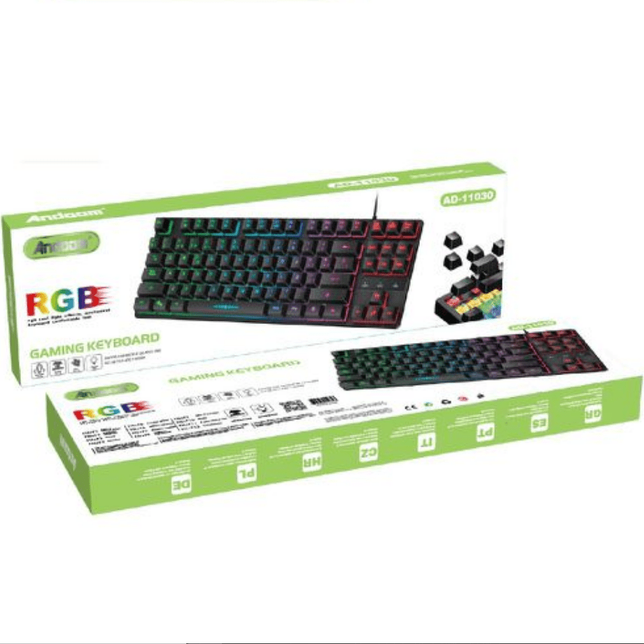 Teclado con cable