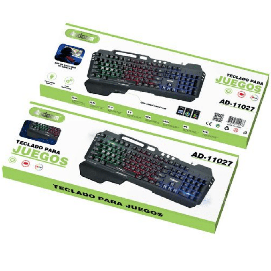 Teclado con cable